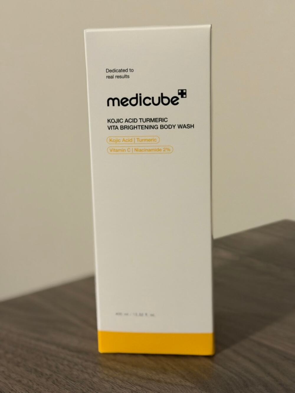 Medicube Kojic Acid Turmeric Body Wash + Eye Gel Serum 2pc NEW